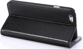 Wallet case voor de iPhone 6 - 4.7 inch - zwart