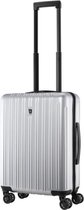 Swissmobility Precision Handbagagekoffer met TSA-slot - 55cm  Handbagage Trolley -  Zilver