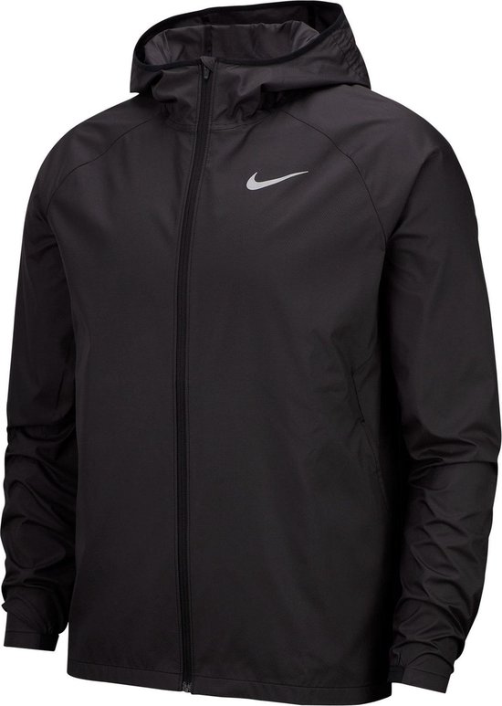 Foto: Nike sportjas essential running hooded full zip jacket bv4870 010 black men s maat m