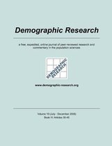 Demographic Research Volume 19 Book 4