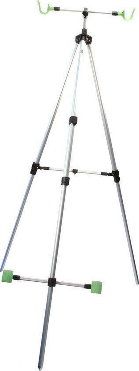 Albatros Aluminium Driepoot Strandsteun - 180 cm - Grijs van Merkloos — afbeelding 3