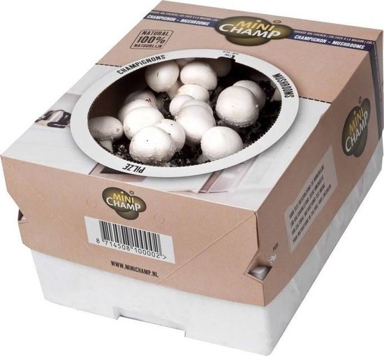 Thuiskweekpakket witte champignons 7.5 Liter