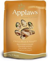 Applaws cat pouch chicken / pumpkin kattenvoer 70 gr