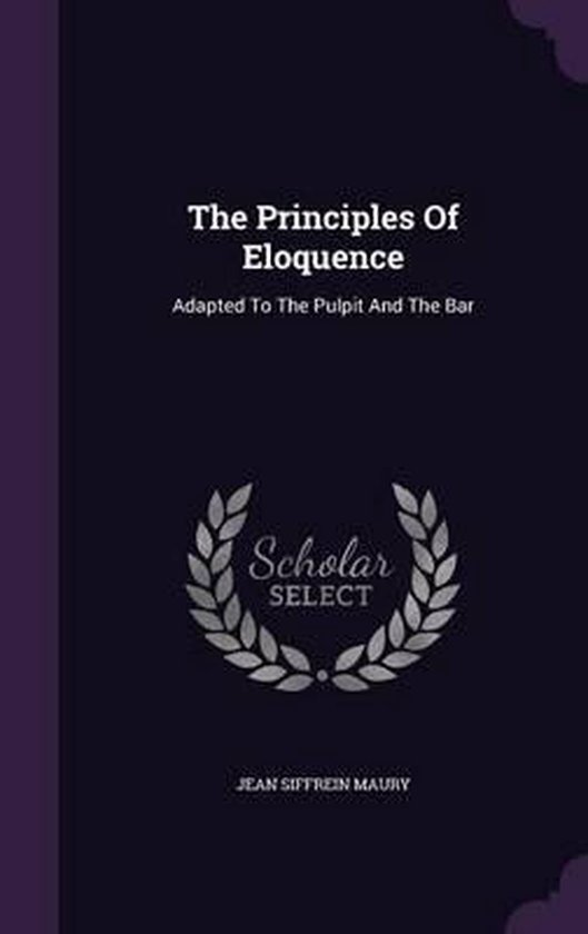 The Principles of Eloquence - cover