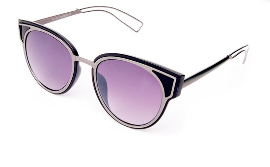 Kost Zonnebril Unisex Zwart/zilver (18-106) | bol.com