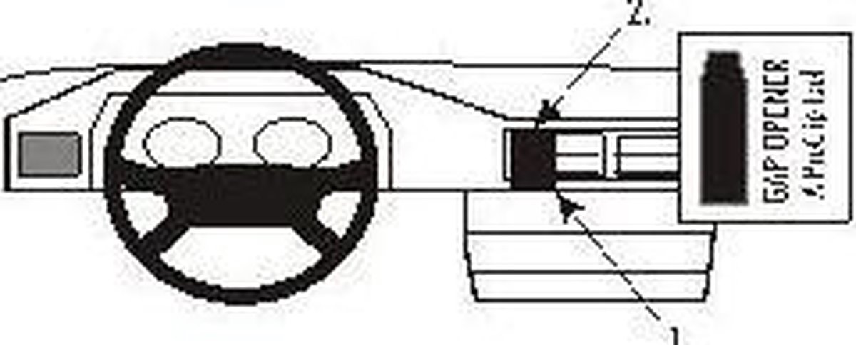 Brodit Proclip Center Mount (852015)