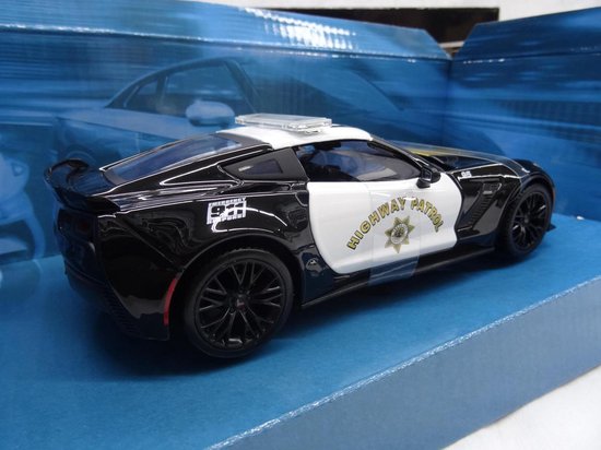 Chevrolet Corvette Z06 2015 Police Highway Patrol 1-24 Maisto | bol.com