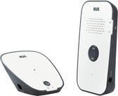 NUK Eco Control 500 Digitales Audio Babyphone, frei von hochfrequenter Strahlung im Eco-Mode, Gegensprechfunktion, weiß