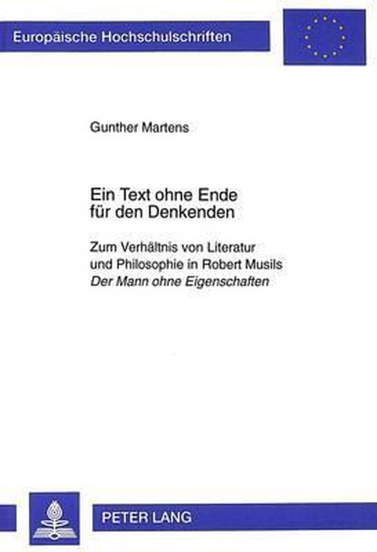 Ein Text ohne Ende fuer den Denkenden | 9783631348031 | Gunther Martens ...