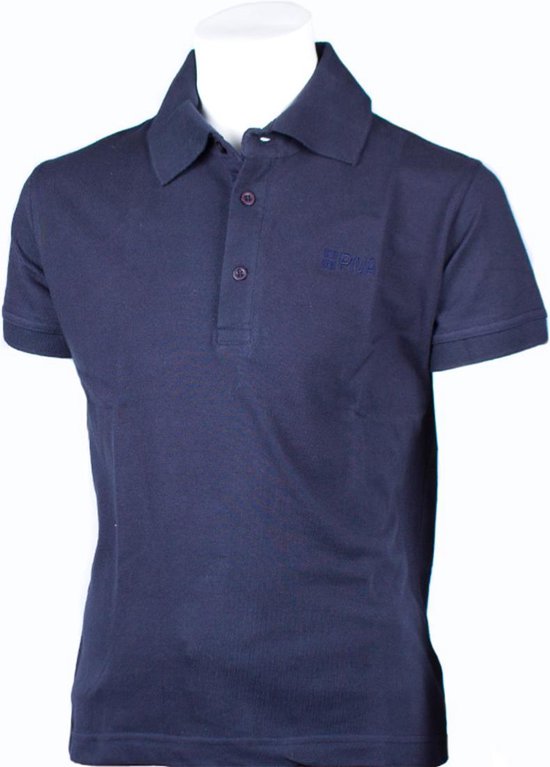 Piva schooluniform polo korte mouwen  jongens - donkerblauw - maat XXL/44