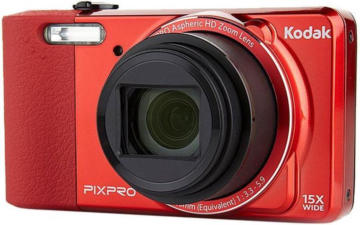 Kodak Pixpro FZ151 rood