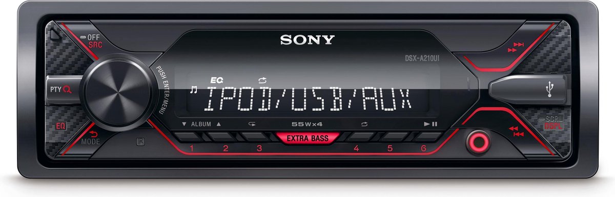 Sony DSX-A210UI – Autoradio met USB en AUX