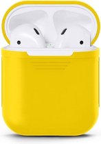 Airpods Silicone Case Cover Hoesje voor Apple Airpods - Geel