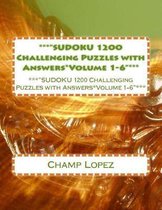 *** sudoku 1200 Challenging Puzzles with Answers*volume 1-6 ***