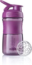 BlenderBottle SportMixer Tritan Grip - Shaker / bouteille de protéines - 590ml - Prune