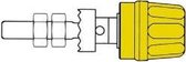 4mm AANSLUITKLEM MET GEISOLEERDE KOP / GEEL (PK10A) (HM2430A)