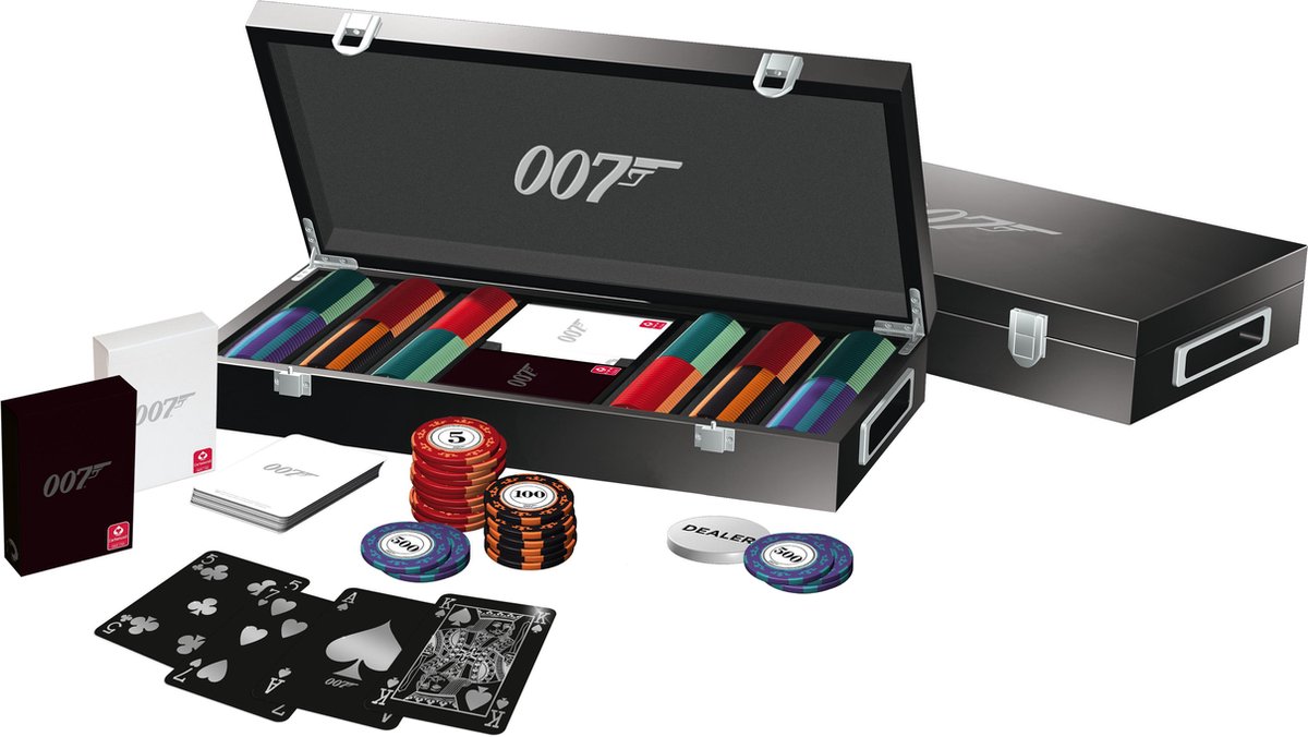 James Bond - Luxe Poker Set | Games | bol.com