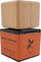 Bio scents etherische olie zoete sinaasappel, biologisch - LOW WASTE verpakking - geschikt voor aroma diffuser