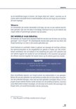 Pagina uit een boek over Drupal met de secties "Website", "De wereld van Drupal" en een citaat van Dries Buytaert.