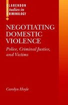 Omslag Negotiating Domestic Violence