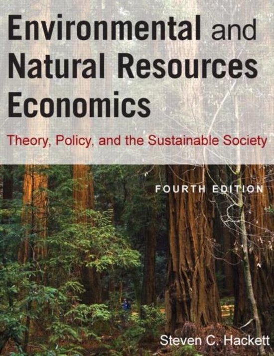 Enviromental and Natural Resources Economics 9780765624949 Steven