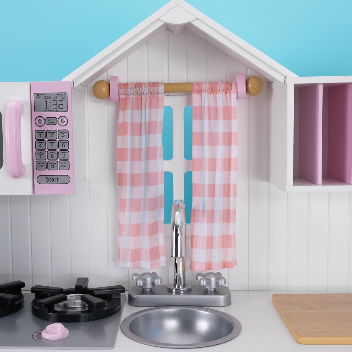 KidKraft Moderne Country Houten Keukentje — afbeelding 2