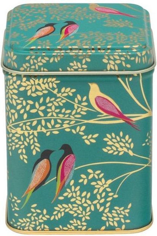 Boîte de rangement pour oiseaux - Vert - Rectangle - Boîte - 7 x 7 x 10 cm - Sara Miller London