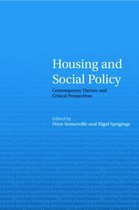Housing and Society Series- Housing and Social Policy