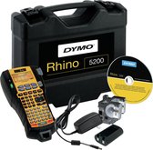 DYMO Labelprinter Rhino 5200 - Thermo transfer - Met koffer en 2 printrollen