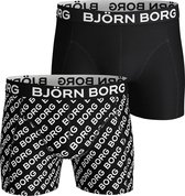 Bjorn Borg - Boxershorts 2-Pack BB Logo - L - Body-fit