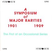 Symposium of Major Rarities 1901-1909: The First of an Occasional Series
