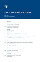 Yale Law Journal: Volume 124, Number 7 - May 2015