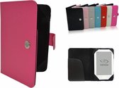 Universele 6 inch Tablet en e-Reader Hoes, kleur Hot Pink