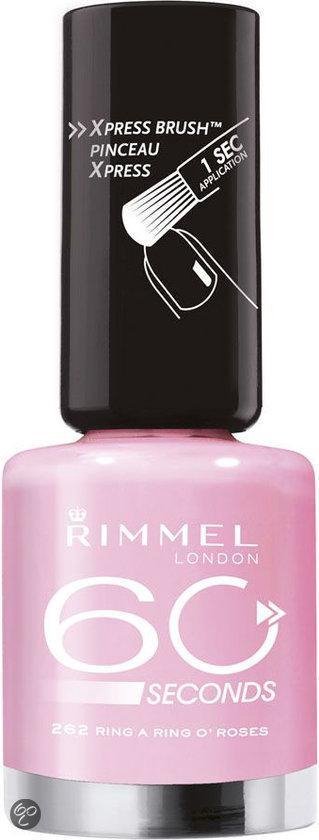 Bol Com Rimmel London 60 Seconds Finish Nagellak 262 Peek A Boo In Hyde Park