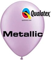 Qualatex Ballonnen Metallic Lavendel 30 cm 100 stuks