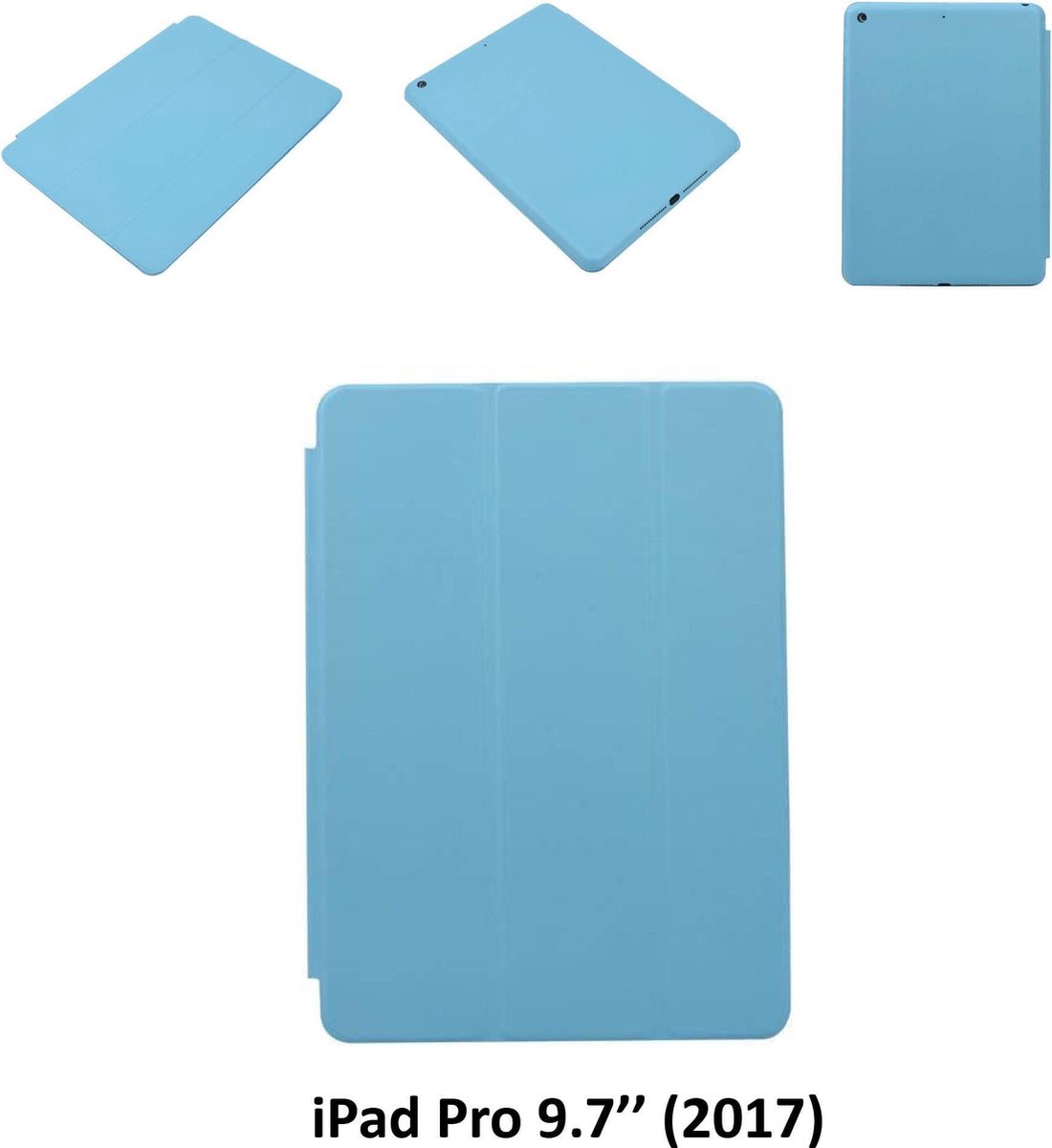 Apple iPad 9.7 (2017) Smart Tablethoes L Blauw voor bescherming van tablet
