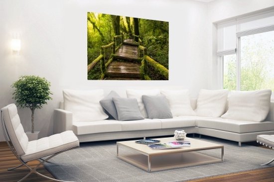 Poster Mooi regenwoud en jungle - 180x120 cm XXL