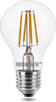 Groenovatie LED Filament Lamp E27 Fitting - 4W - Dimbaar - 106x60 mm - Warm Wit