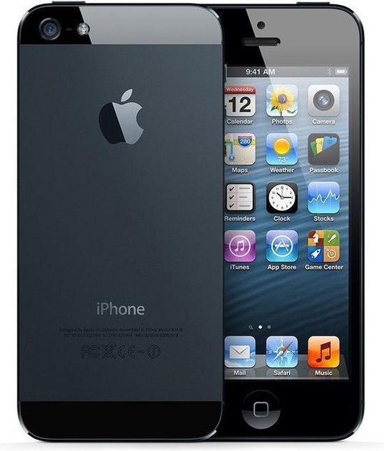 stout opvoeder Monografie Apple iPhone 5 16GB - Zwart | bol.com