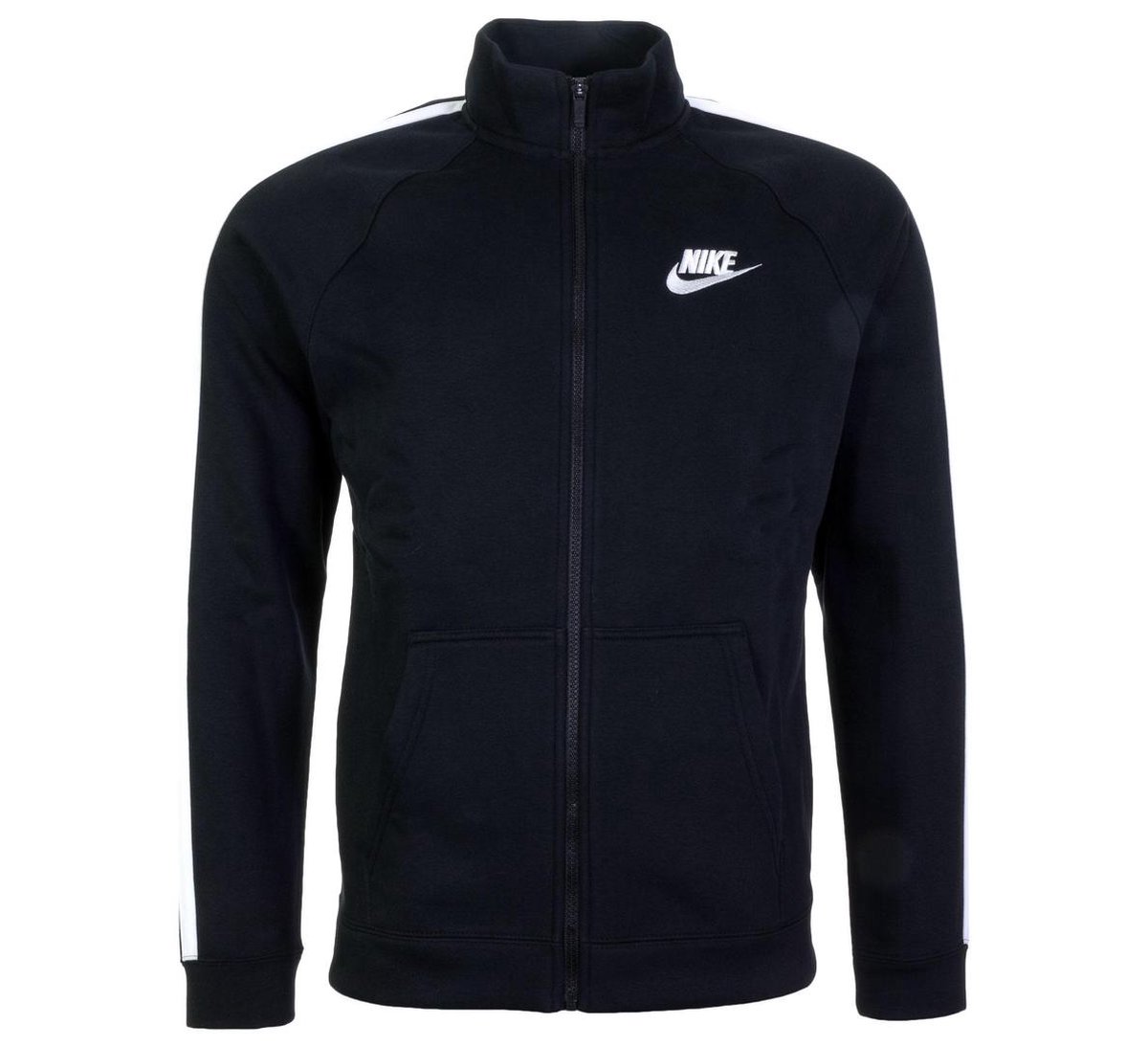 Nike Sportswear Fleece Trainingspak Heren Trainingspak - Maat L - Mannen -  zwart/wit | bol.com