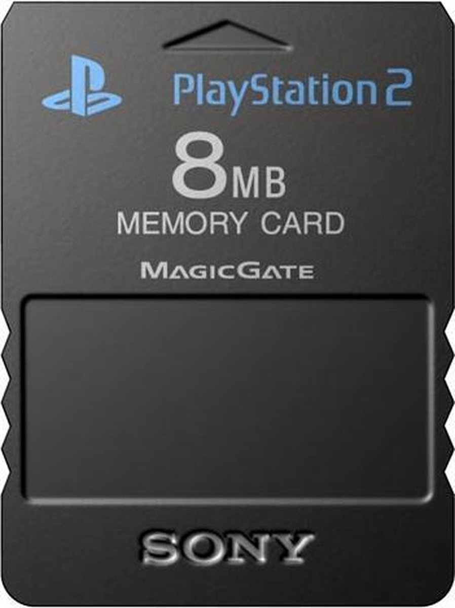 Sony PlayStation Memory Card 8 MB Zwart PS2 | bol.com