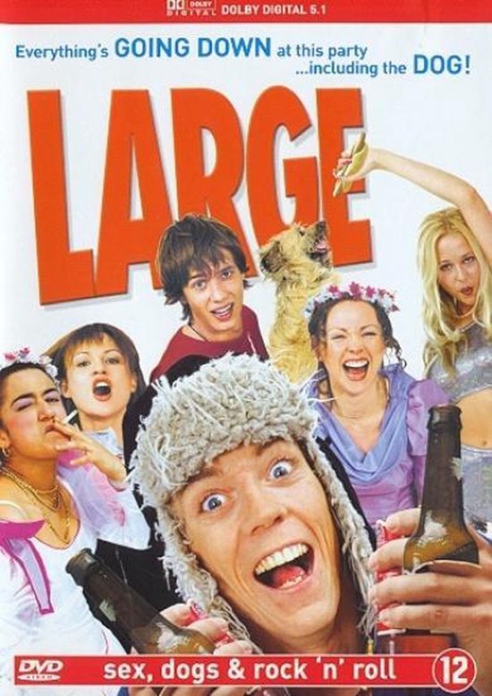 Large DVD Komedie Film met: Luke de Woolfson Melanie Gutterbridge Taal: Engels Ondertiteling NL Nieuw!