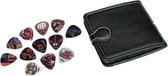 Plectrum Portemonnee Zwart incl 12 plectra PP-412 Boston