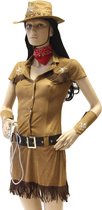"Cowgirl western kostuum voor vrouwen - Verkleedkleding - Small"