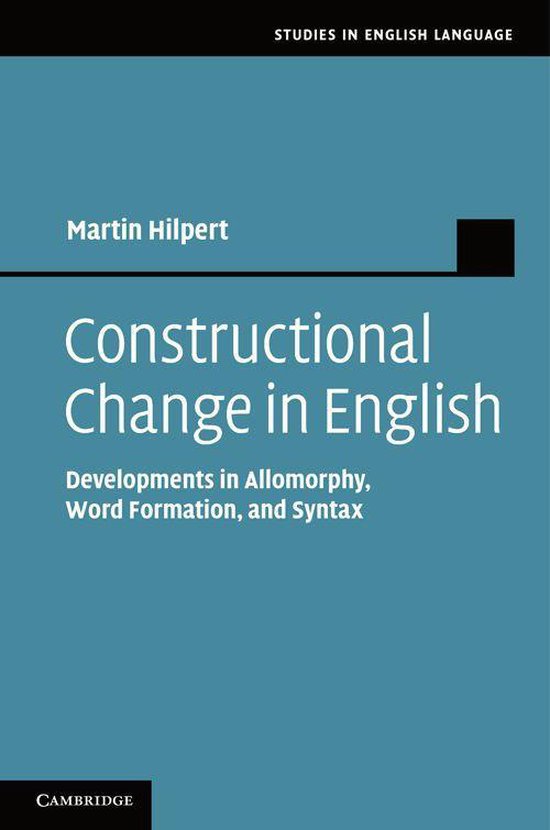 Foto: Studies in english language constructional change in english