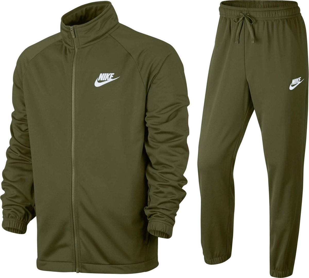 Nike Sportswear Trainingspak Heren  Trainingspak - Maat S  - Mannen - groen - Nike