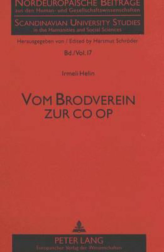 Vom Brodverein zur co op - cover