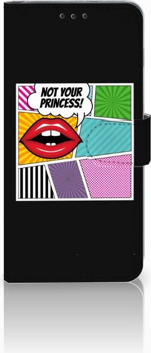 Samsung Galaxy S10 Plus Wallet Case met Pasjes Popart Princess