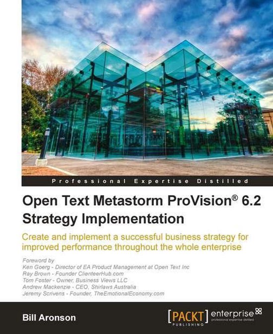 Open Text Metastorm Provision� 6.2 Strategy Implementation - cover