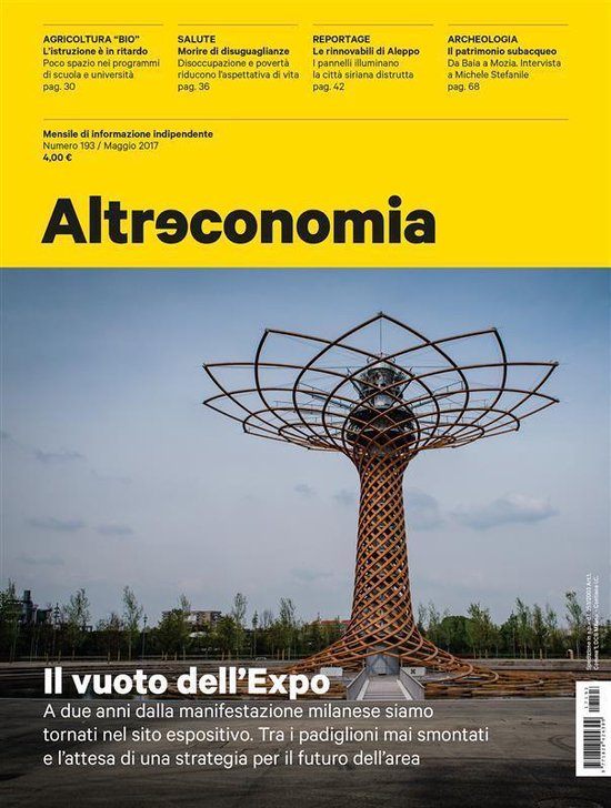 Altreconomia 193 - Maggio 2017 - cover